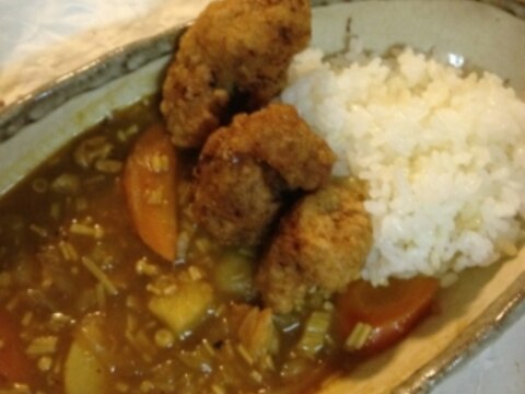 えのき茸たっぷりカレー